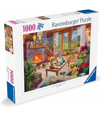Amazon | Ravensburger Puzzle 2D 1000 elementów: Księgarnia, Nowy